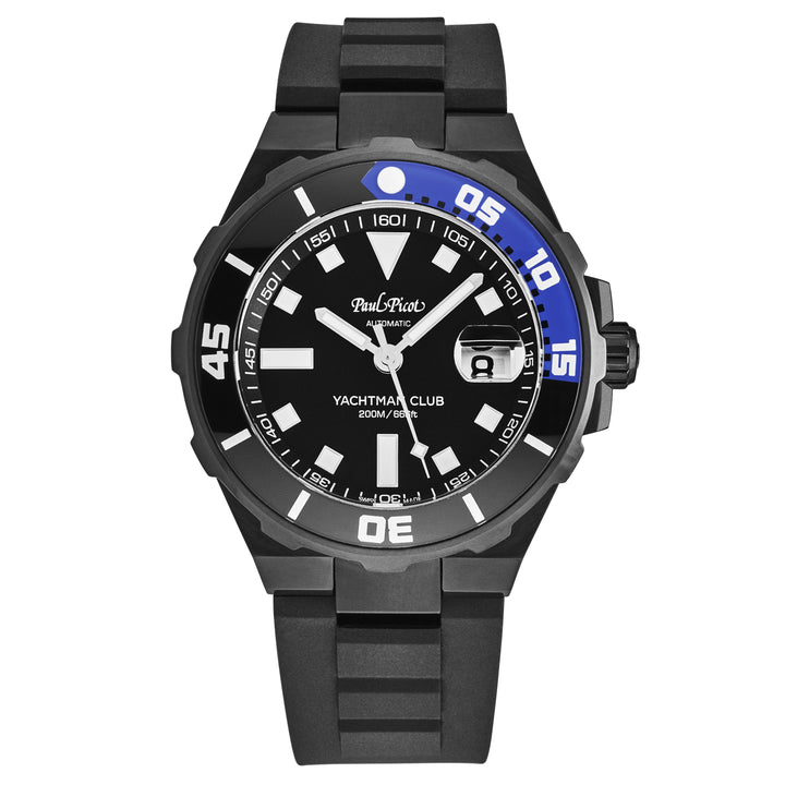 YachtmanClub P1251NNB3614CM1 / Black | Black Dial