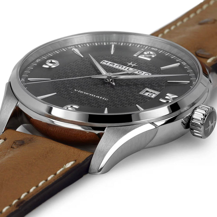 JAZZMASTER Brown/SS Gray Dial