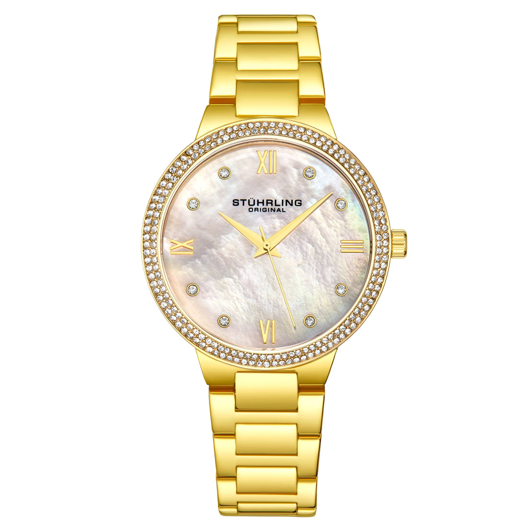 Carrara Quartz Classic Gold/Stainless | Silver Dial