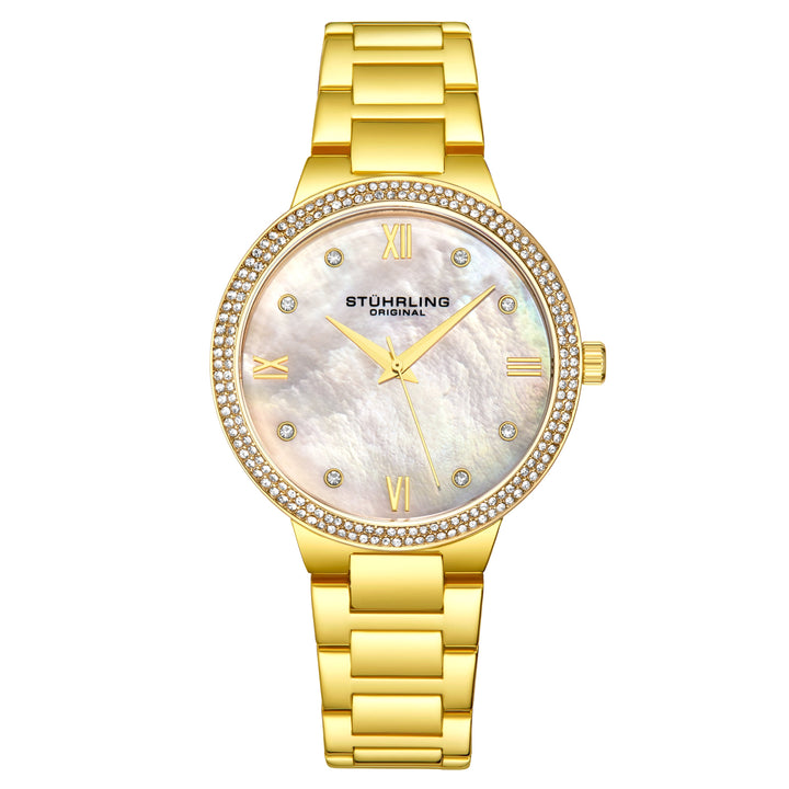 Carrara Quartz Classic Gold/Stainless | Silver Dial