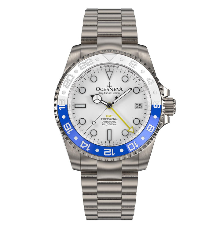 Deep Marine Explorer II White/Blue Bezel | White Dial