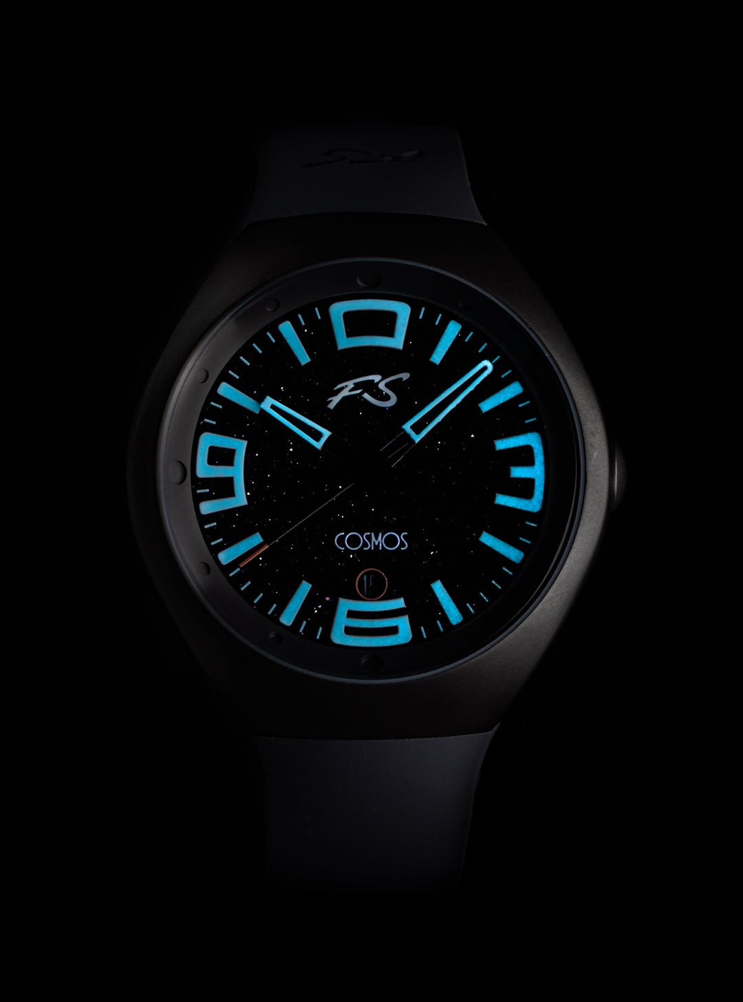 Frank Stephenson's Cosmos Series Blue Case, Blue Dial, Blue Strap | Blue Dial