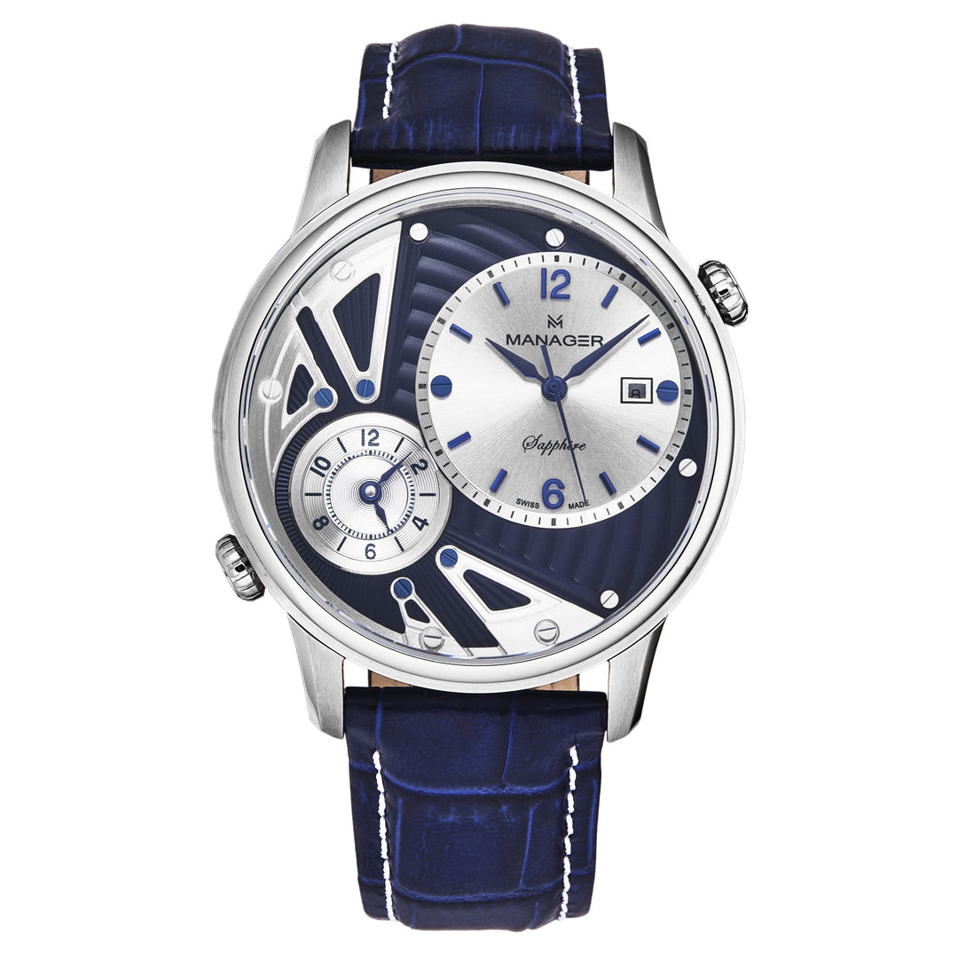 Nomad MAN-TR-01-SL / Blue | Silver Dial