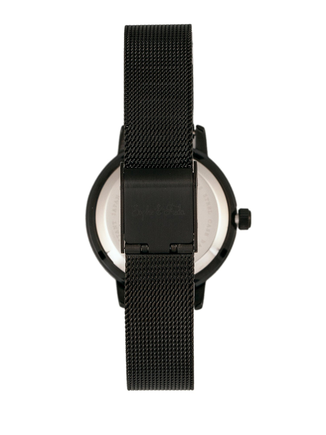 Cambridge w/ Swarovski Crystals Black | Silver Dial