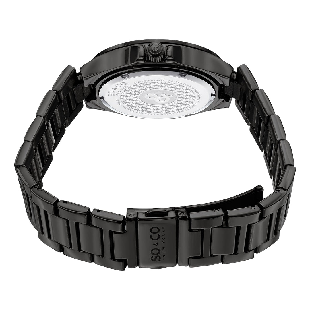 Madison 5019.5 Black/Stainless Steel | Black Dial