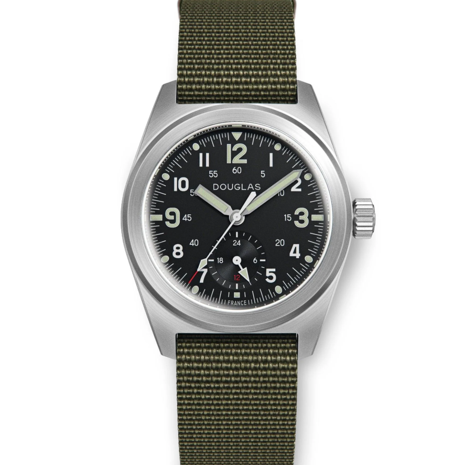 Outrider Black  / nylon | Black Dial