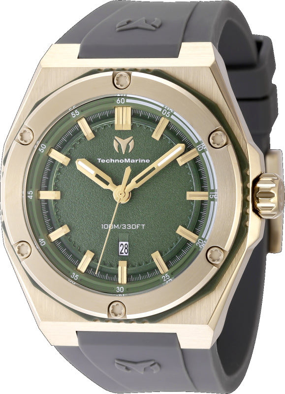 Coral Legacy 45mm / Olive Green / Grey Olive Green Dial