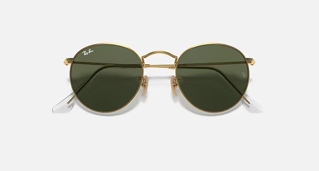 ROUND FLAT LENSES MENS / ARISTA - CRYSTAL GREEN |  Dial