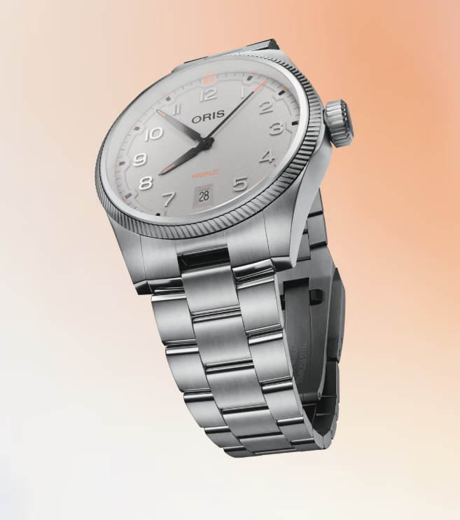ProPilot Date Gray/Silver Stainless Steel Gray Dial