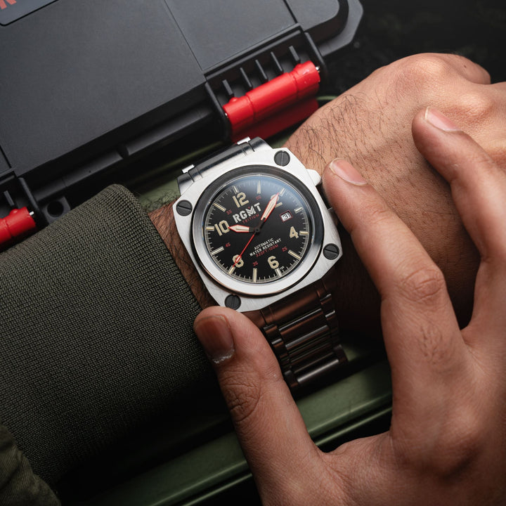 Altimeter Tritium Automatic Black /Stainless Steel Black Dial