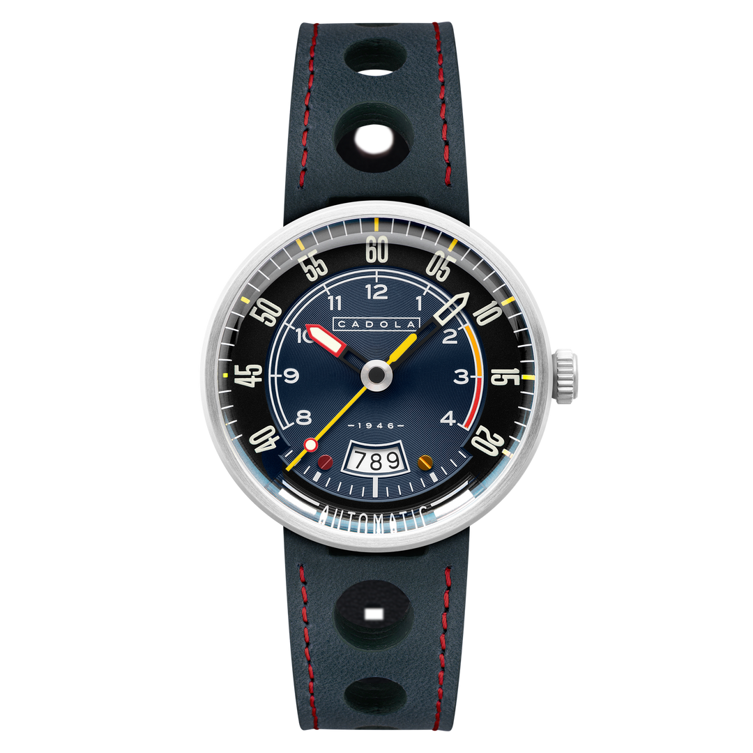 RPM Automatic Blue & Black / Leather | Blue Dial