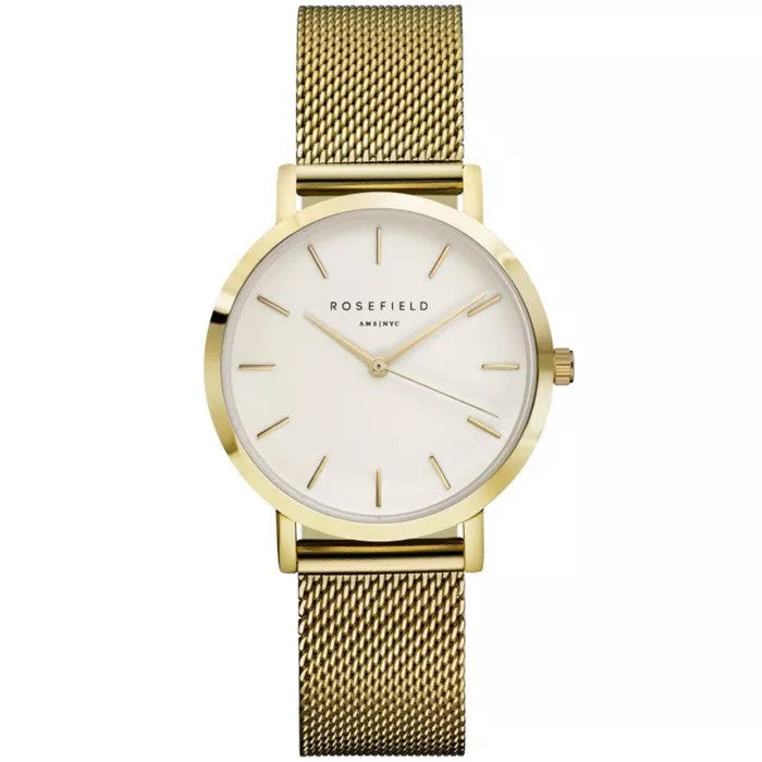 Tribeca 33mm / White / Gold | White Dial