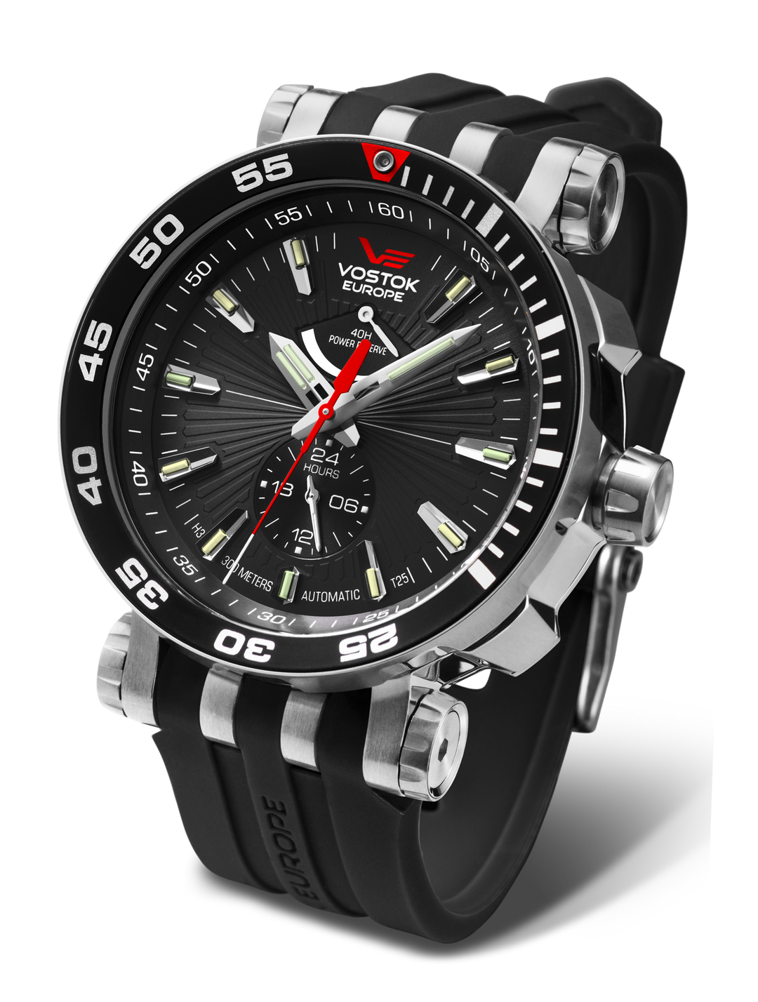 Energia Black Dial / Black Leather Black Dial