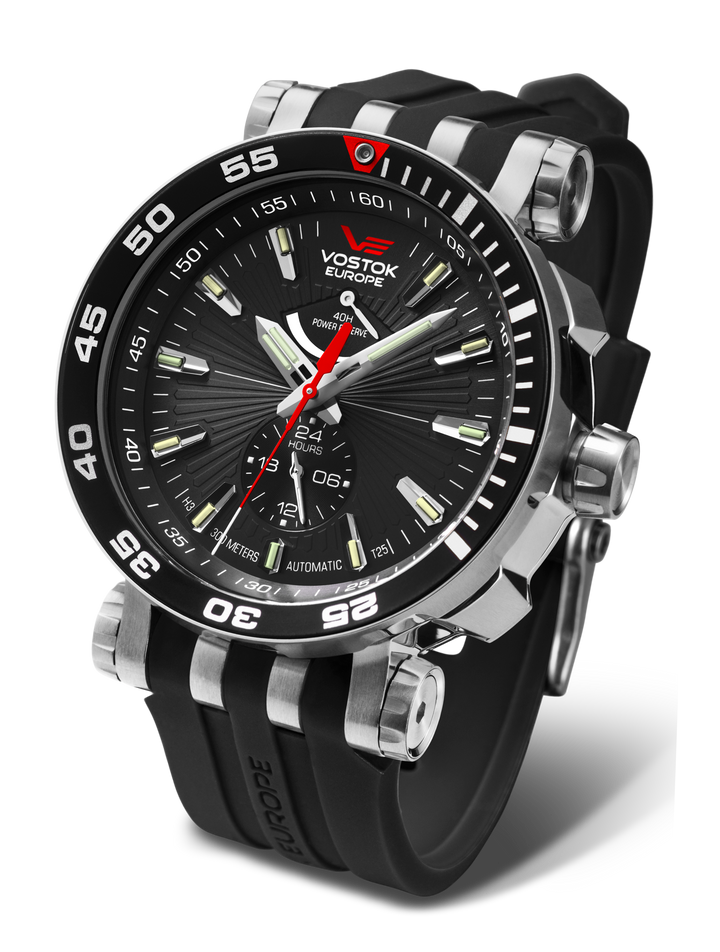 Energia Black Dial / Black Leather Black Dial