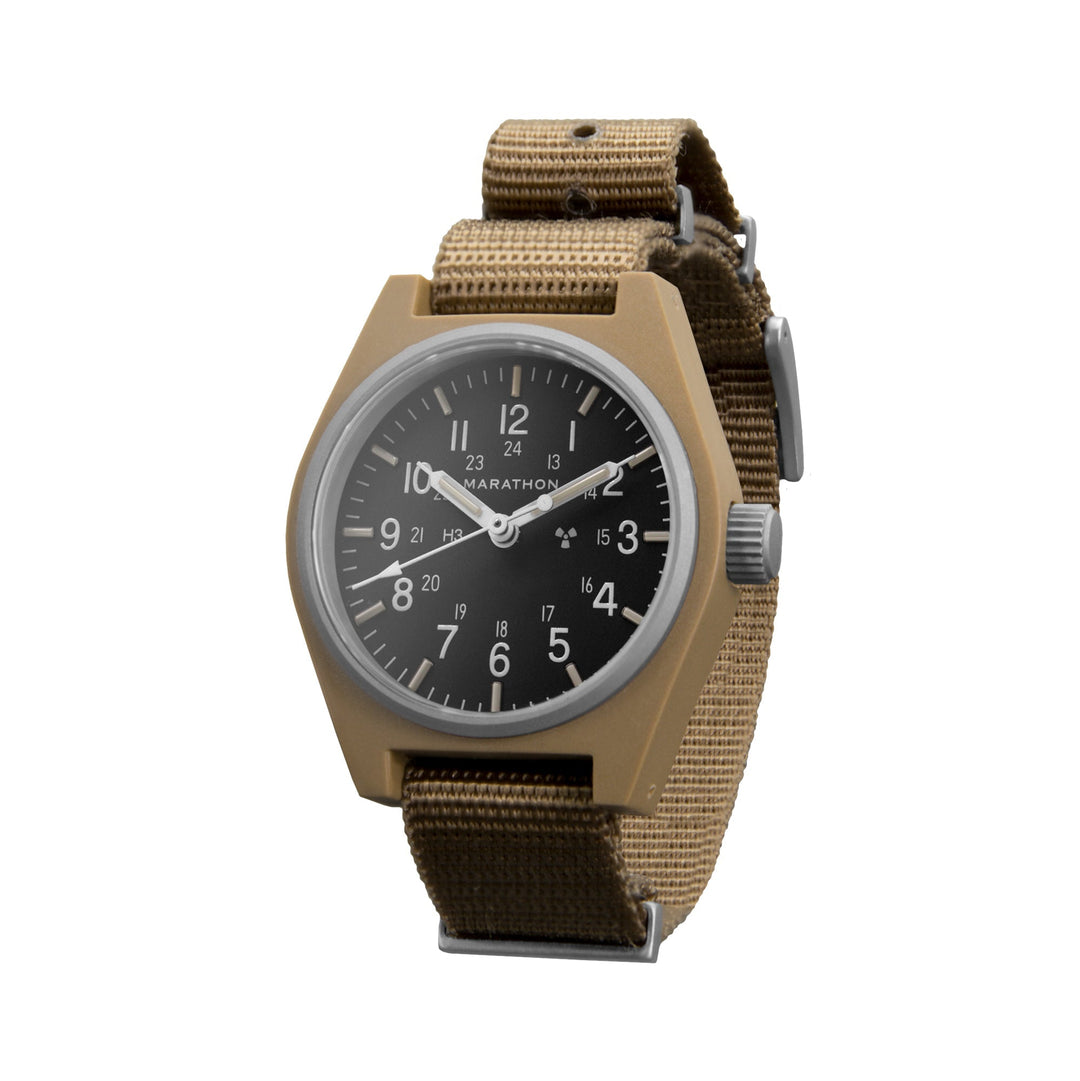 General Purpose Mechanical Black NGM/Nylon Matte Black Dial