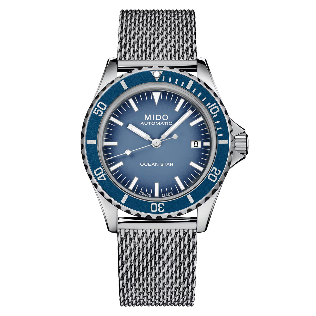 OCEAN STAR TRIBUTE Silver-tone | Blue Gradient Dial
