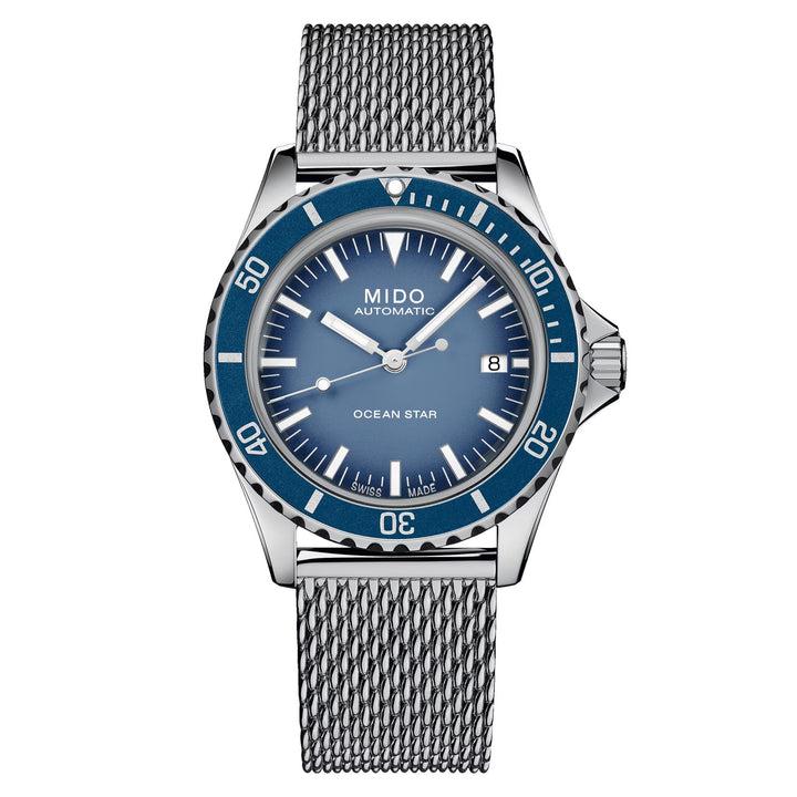 OCEAN STAR TRIBUTE Silver-tone | Blue Gradient Dial