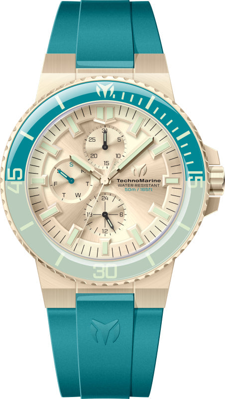 La Pelagia 43mm / Gold / Blue Gold Dial