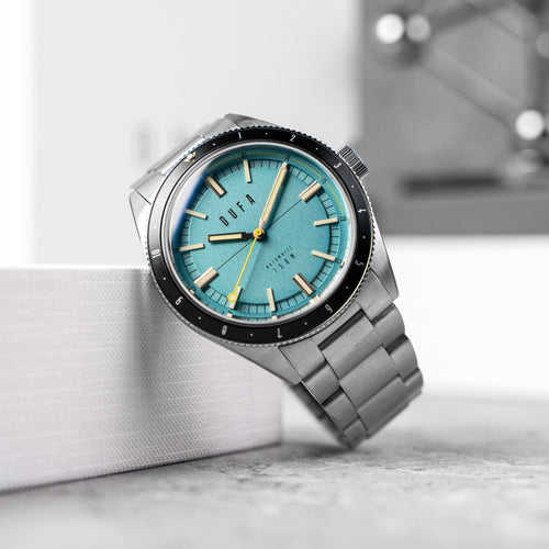 Dufa Freitaucher Automatic Blue / Stainless Steel Blue Dial