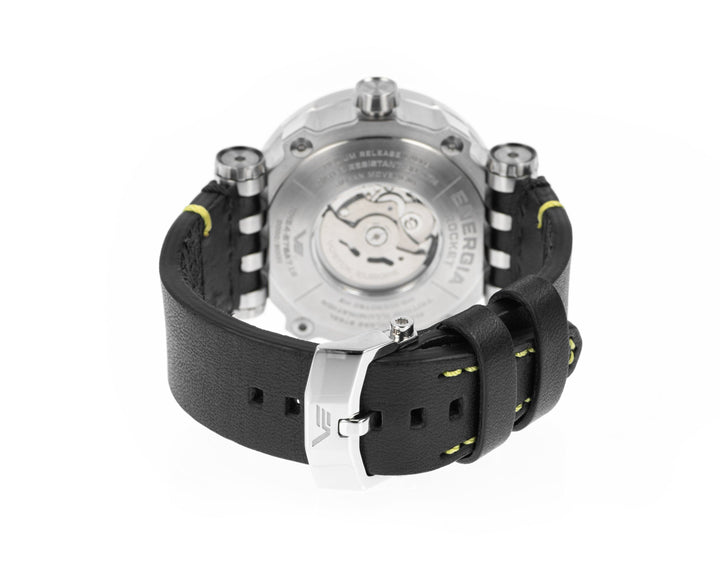 Energia GMT Black Dial / Black Leather Black Dial