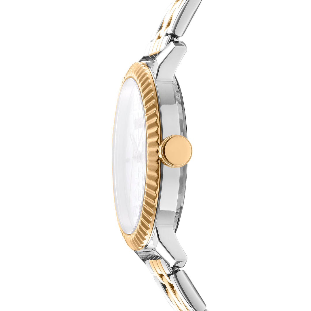 Classic 36mm / Silver / Silver and Gold | Silver Dial