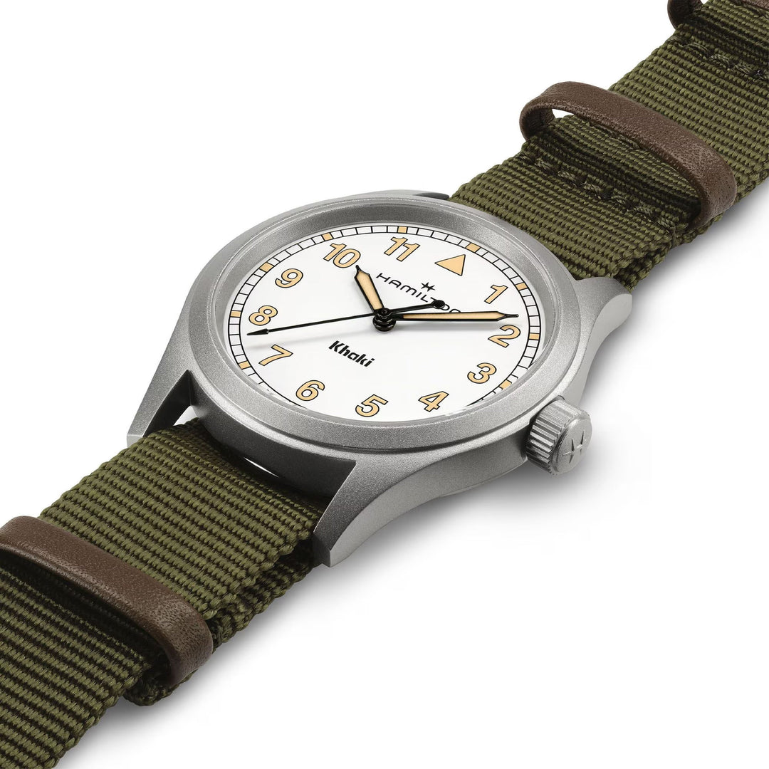 KHAKI FIELD White / 38mm White Dial