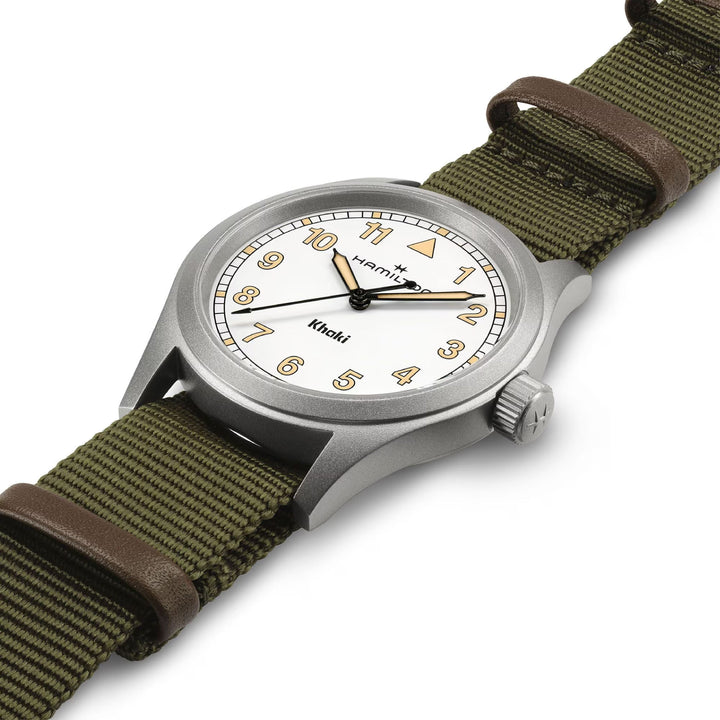 KHAKI FIELD White / 38mm White Dial