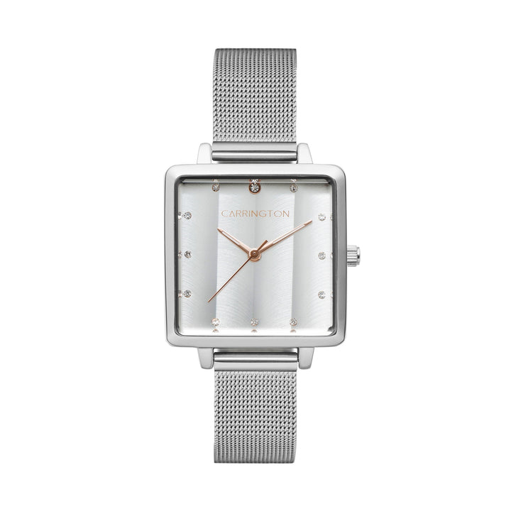 Eleanor Silver / Stainless Steel | White Dial