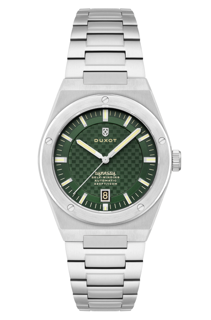 Bastia Green / Stainless Steel | Green Dial