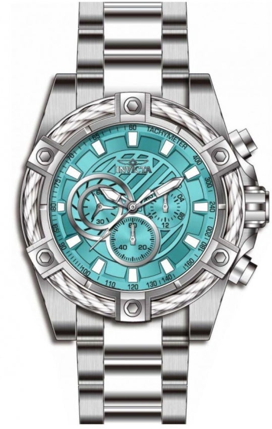 Bolt Men Light Blue Dial / Stainless Steel Bracelet Light Blue Dial