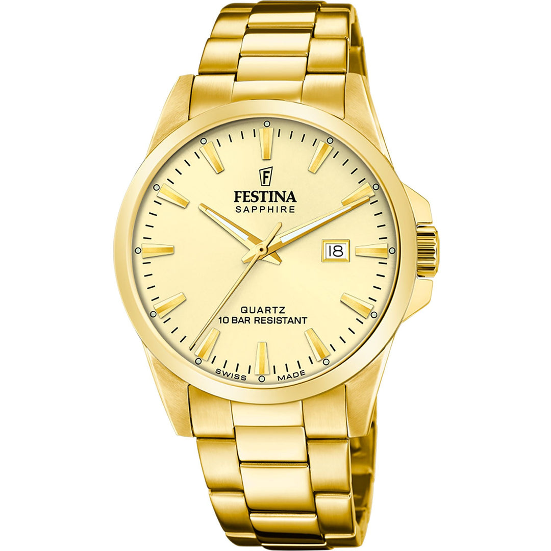 Classic Beige / Stainless Steel Beige Dial