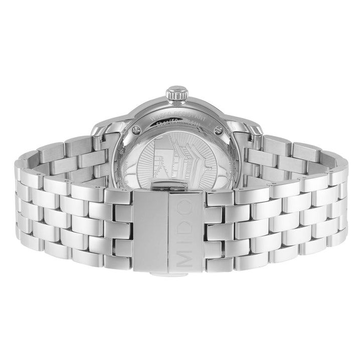 Baroncelli 38mm / White / Silver | White Dial