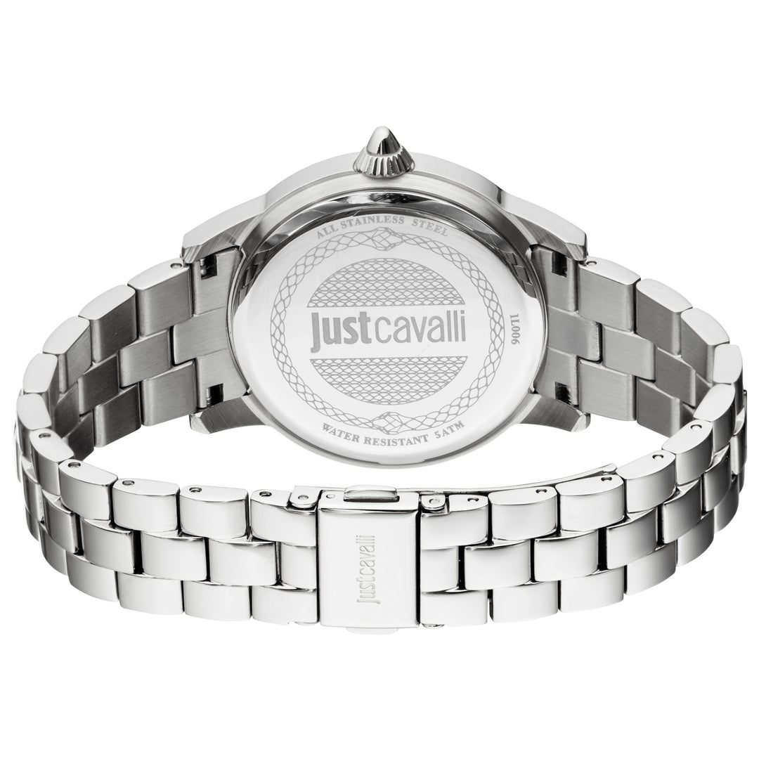 Just Cavalli 36mm / Silver | Ice Blue Dial
