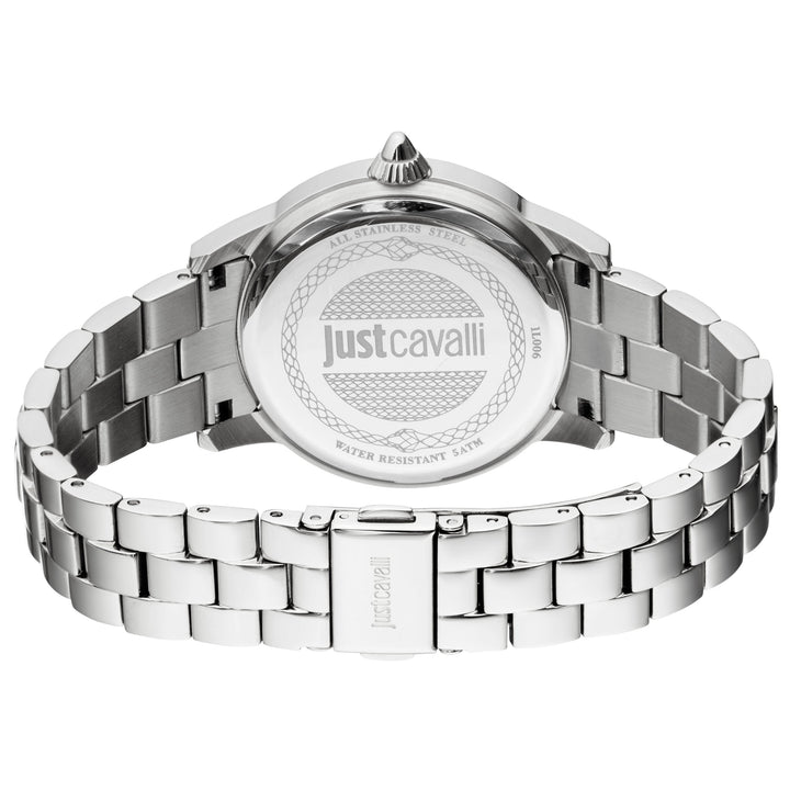 Just Cavalli 36mm / Silver | Ice Blue Dial