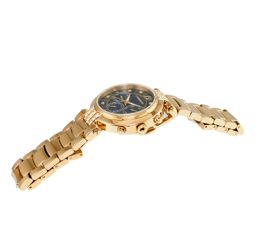ADELINA COLLECTION Blue/Rosetone | Blue Dial