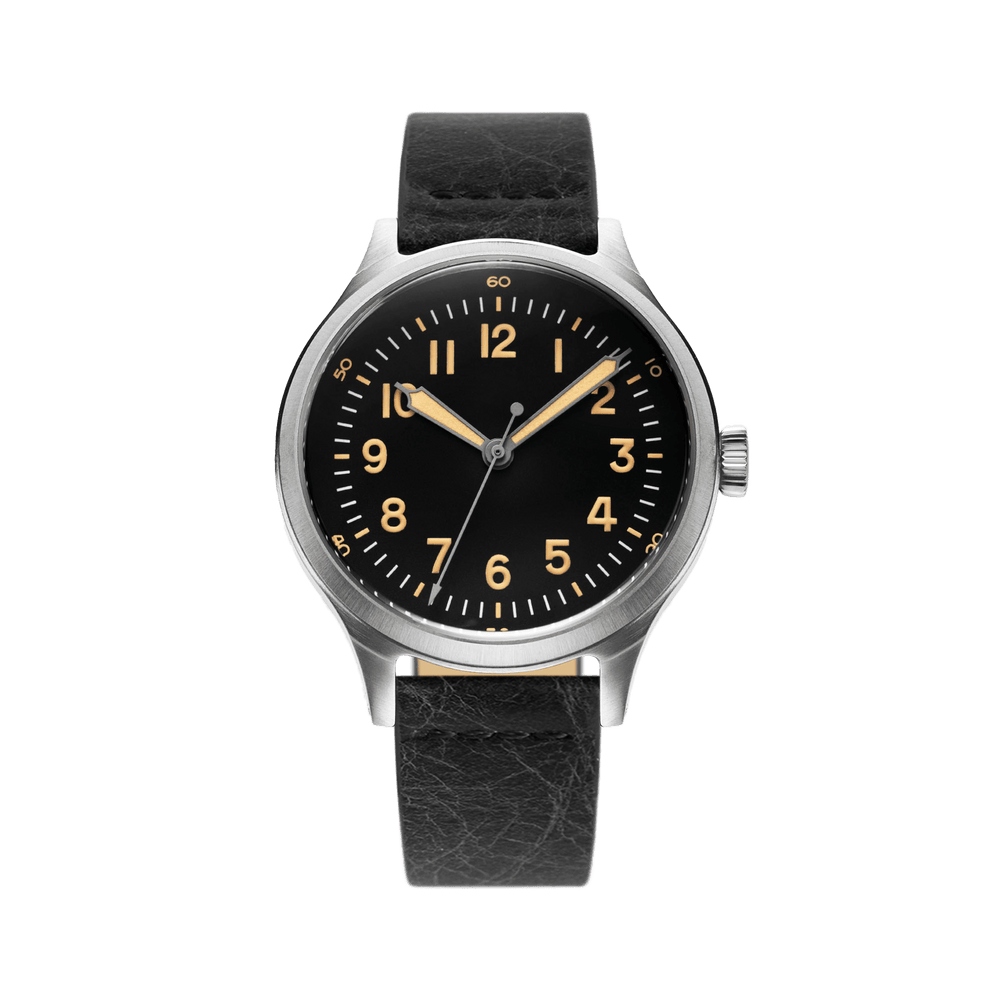 A-2 Bud Anderson Limited Edition 36mm Black | Satin Black Dial