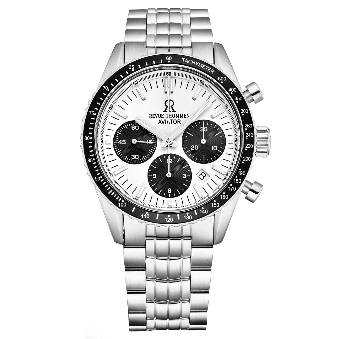 Aviator 17000.6132 / Silver | Silver Dial
