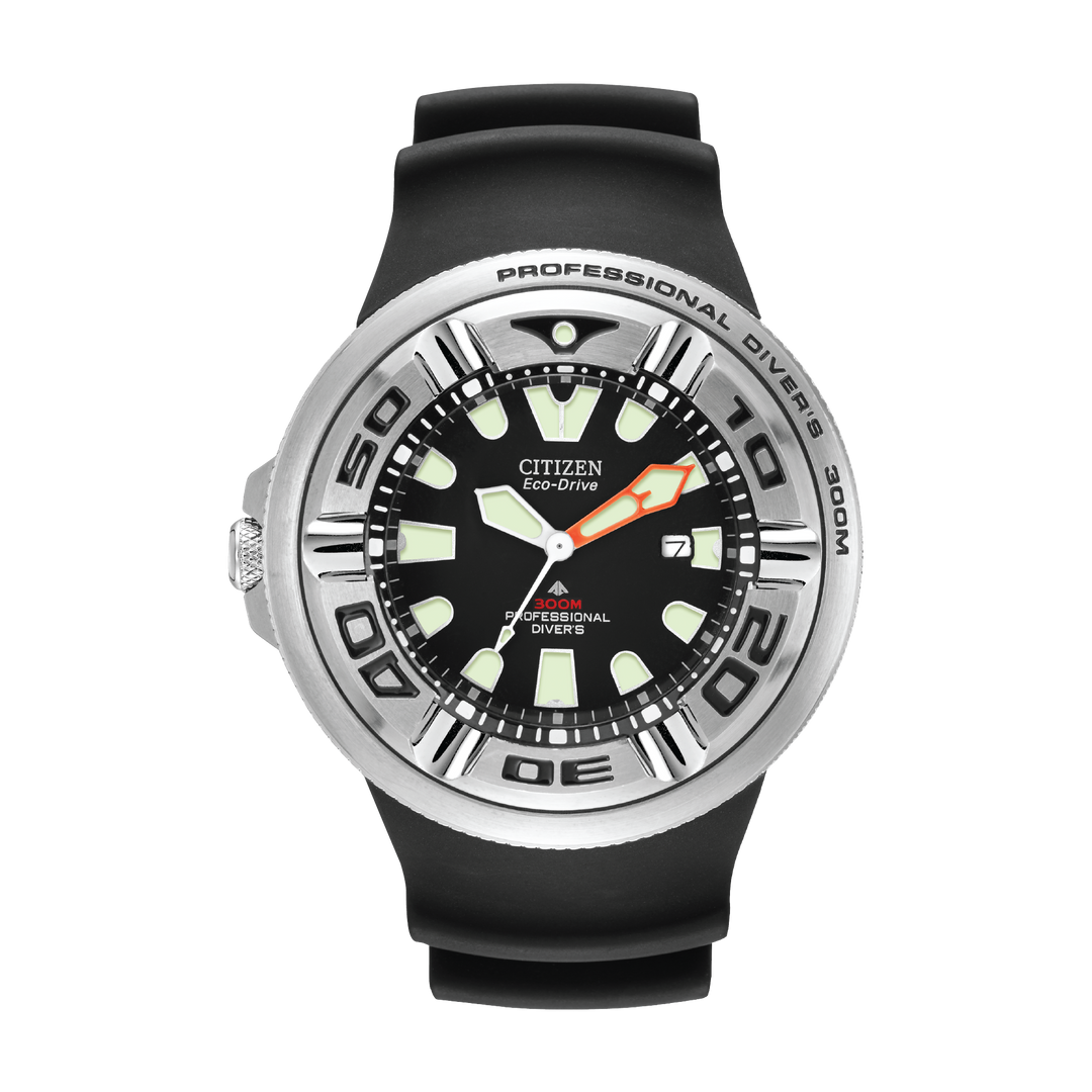Promaster Dive Ecozilla Black / Polyurethane | Black Dial