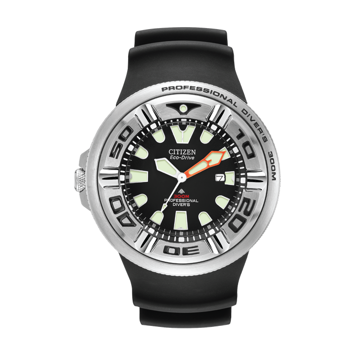 Promaster Dive Ecozilla Black / Polyurethane | Black Dial