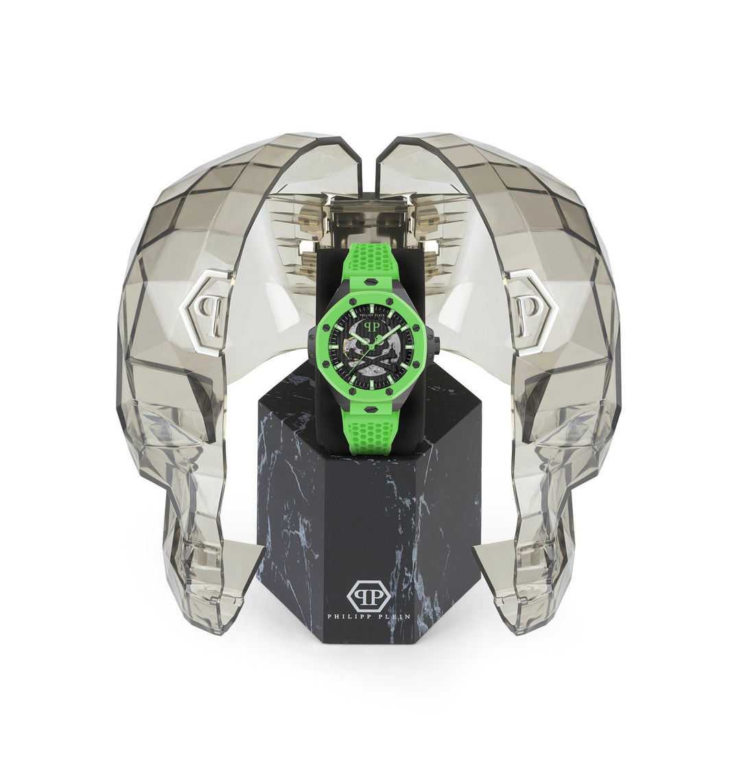 SKELETON ROYAL 46MM Skeleton / Silicone | Skeleton Dial