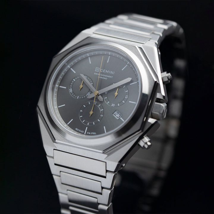 Chrono Silver Silver | Blue Dial