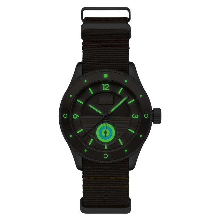 Airmaster Sector Meca-Quartz Grey / Nylon | Grey Dial