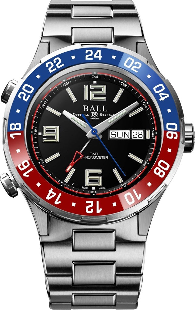 Roadmaster Marine GMT Black / Titanium Black Dial