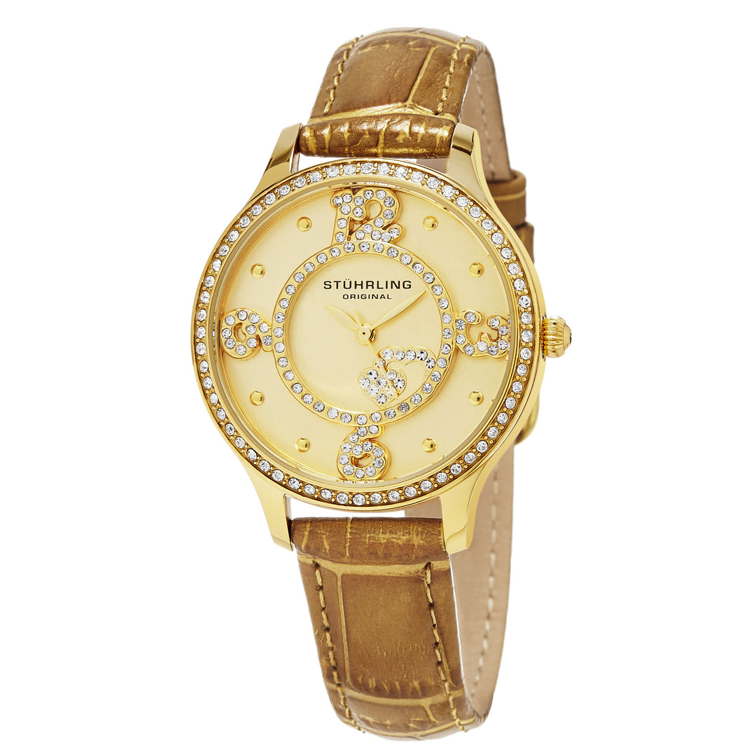 Vogue Brown/Leather | Gold Dial