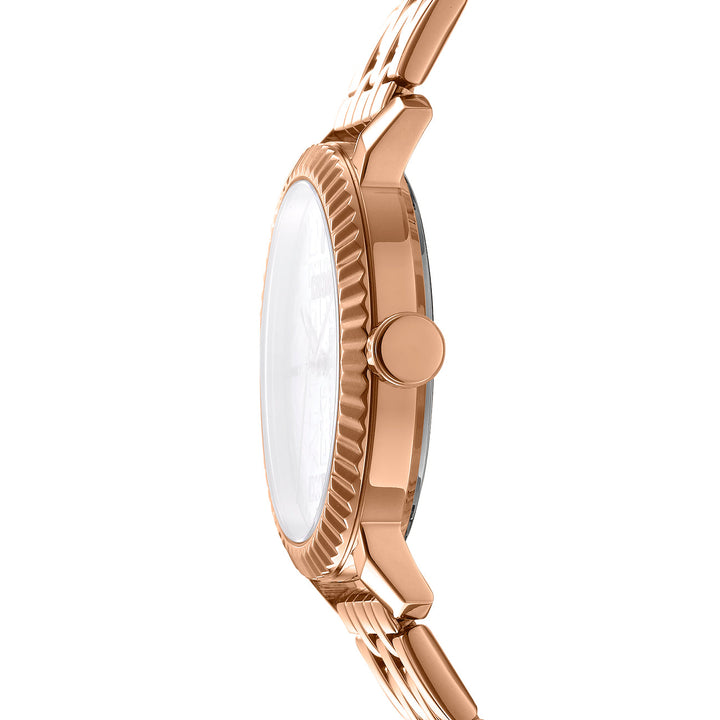 Classic 36mm / Silver / Rose Gold | Silver Dial