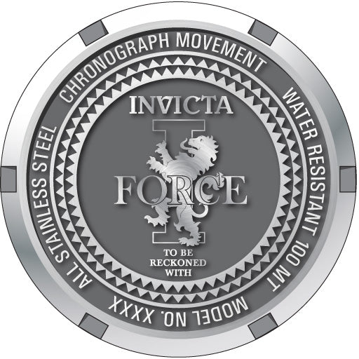 I-Force Chronograph Black Dial / Black Canvas Strap Black Dial