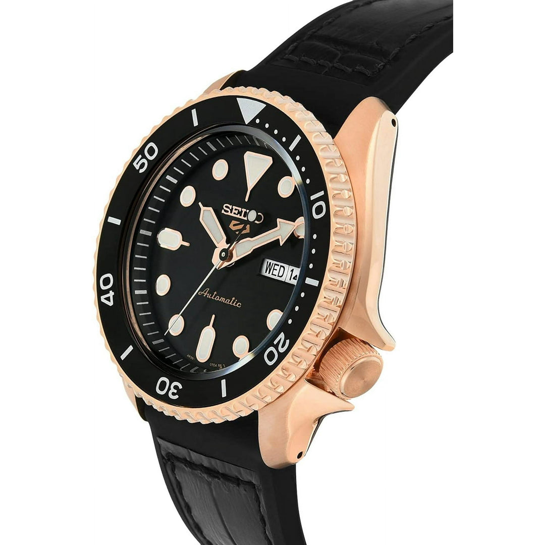 5 Sports SYX Black Dial / Black Silicone Strap Black Dial