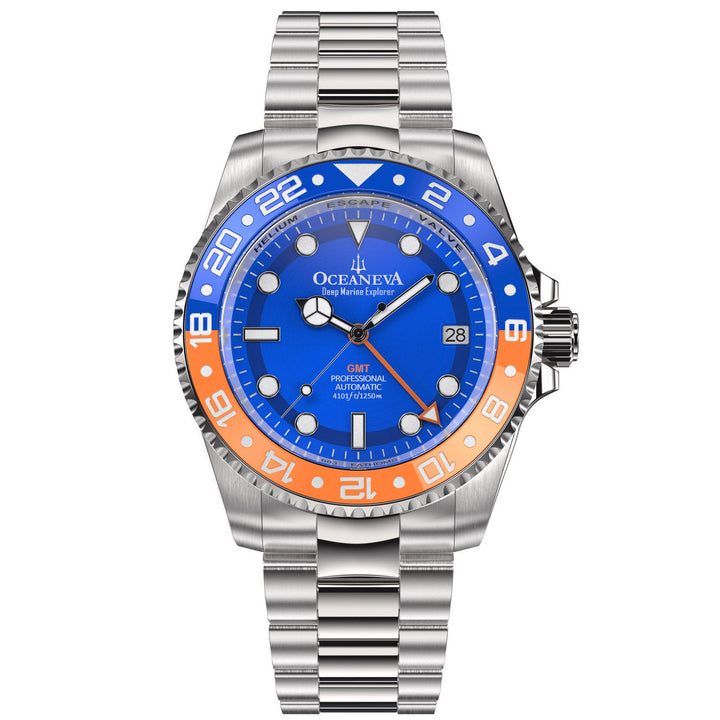 Deep Marine Explorer II Blue/Oranze Bezel | Blue Dial