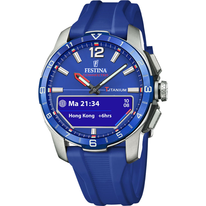 CONNECTED Blue / Plastic | Blue Dial