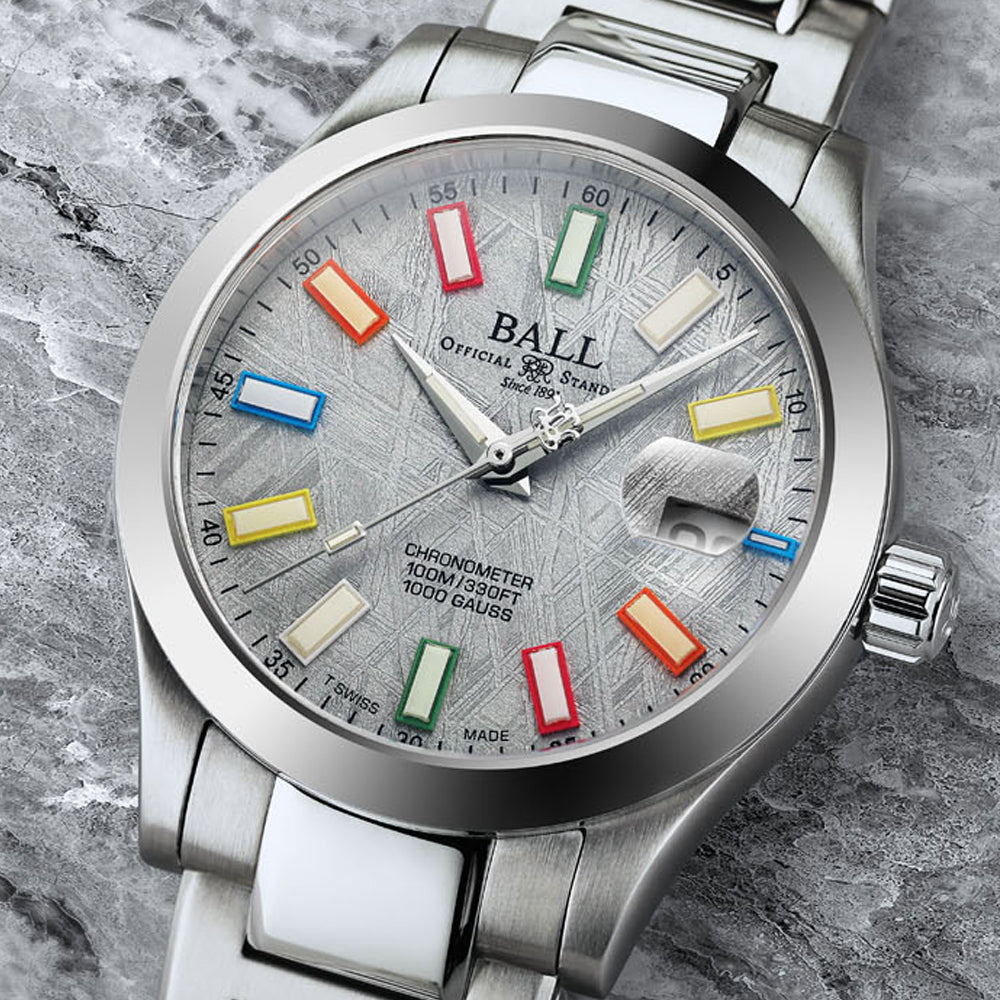 Engineer III Marvelight Chronometer Meteorite Meteorite / Silver Gray Dial